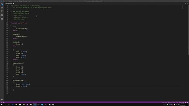 AutoHotKey Tutorial (To Bind Slide Attack with Single Modifier Key) | KazuJin’s A11yLab смотреть онлайн