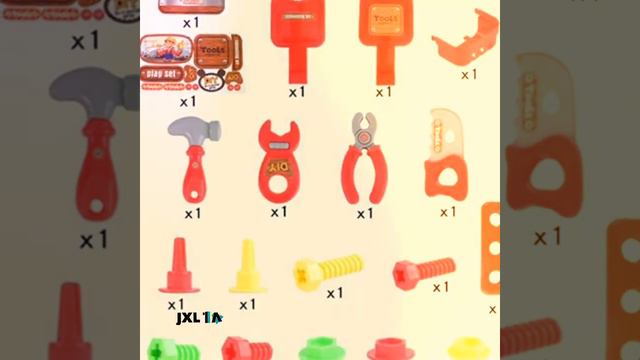 22pcs Kids Toolbox Educational Toys Simulation Repair Tools Toys Pretend Play Game Learning смотреть онлайн