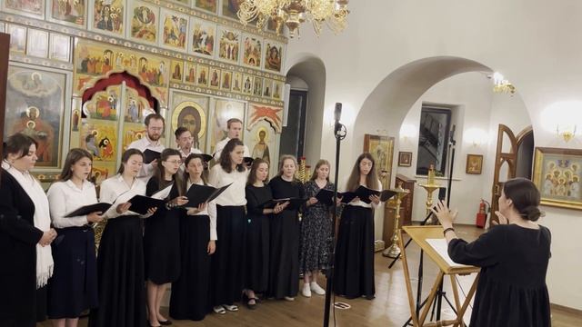 Хор движения “Патриаршие добровольцы”. Концертное выступление. смотреть онлайн