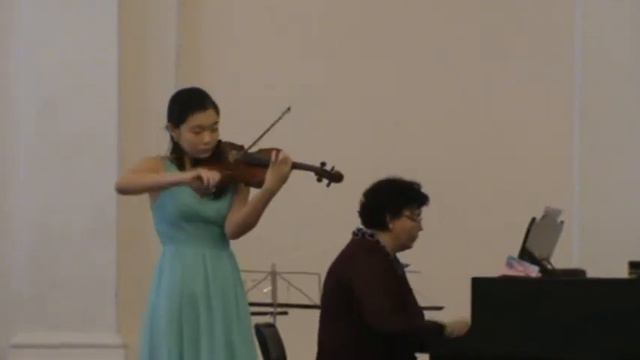 Sarasate. Introduction & Tarantella/Lee Zion(이시온,Ли Сион) смотреть онлайн