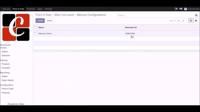 Point of Sale Odoo 11 (POS) смотреть онлайн