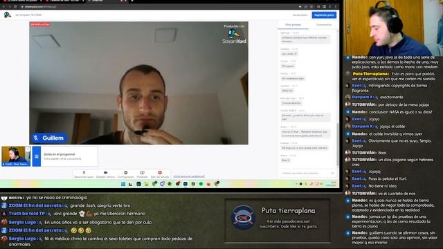 123º Debate sobre la forma de la tierra - Directo con Java TP смотреть онлайн