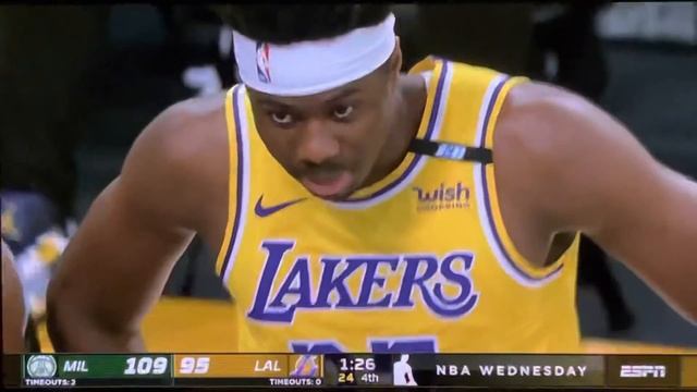 4th Q Pt 6 (Giannis, Thanasis & Kostas Antetokounmpo Playing Together in A Game) - Bucks vs Lakers смотреть онлайн