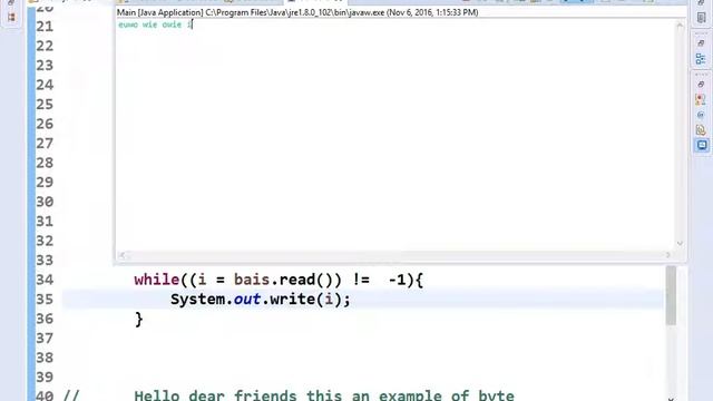 part 20 bytearraystreams and dataoutputinputstreams смотреть онлайн