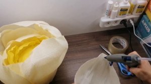 ?Ростовые цветы из креп бумаги?/Giant Crepe Flowers DIY