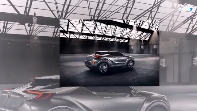 Toyota CHR Concept 2015 / 2016 new Toyota C-HR hybrid crossover смотреть онлайн