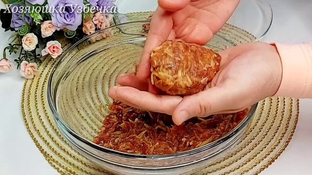Боже, как вкусно❗Давно забытый РЕЦЕПТ из СССР. Так готовила моя БАБУШКА вместо Котлет. Очень вкусно смотреть онлайн