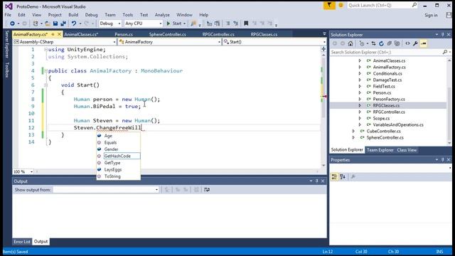 [20] Learn Game Coding Step By Step - Static Fields & Methods - Unity + C#