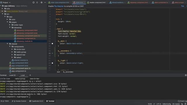 Senior Angular Developer Real Life routine job. Angular 9 Delivery app From Figma Design. Part 1. смотреть онлайн