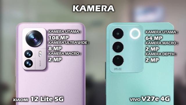 MENDING MANA? XIAOMI 12 LITE 5G VS VIVO V27e 4G смотреть онлайн