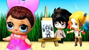 У куклы лол сюрприз беда – Ваня нарисовал другую девочку! Мультик с игрушками лол куклы