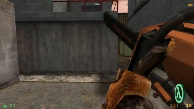 Weapon Mod by KORD_12.7 testing CSO Chainsaw смотреть онлайн