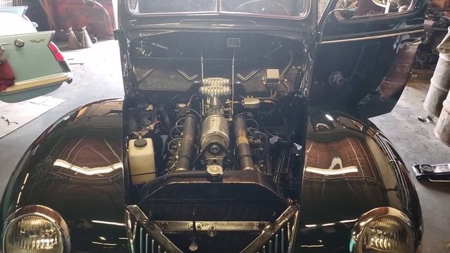 New 296 cubic inch Flathead installed in 39 Ford Deluxe Coupe смотреть онлайн
