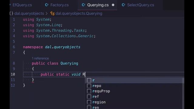 Query object pattern implemented with dotnet core смотреть онлайн