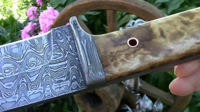 Нож модели "Бобр 3". смотреть онлайн