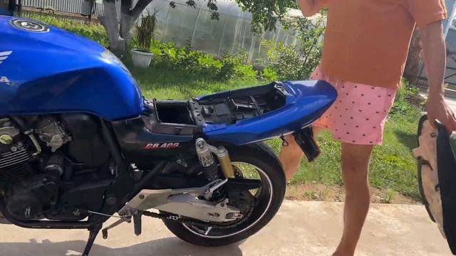 Honda cb 400 vtec1 от Виктор МотоВ +79099237786 смотреть онлайн