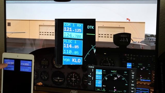 XpRemotePanel - Touch instrument panel for X-Plane смотреть онлайн