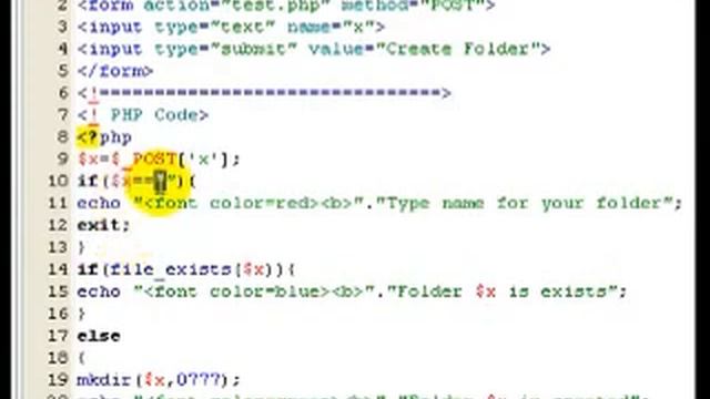 Lesson 10 Create Folders in PHP смотреть онлайн