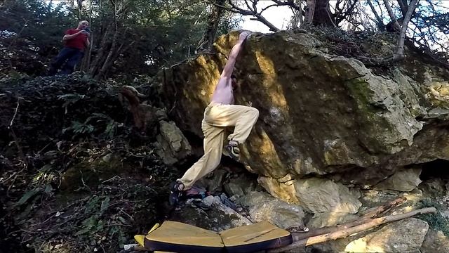 Trump Jump, Sally in the Woods, Bouldering (f7a) смотреть онлайн