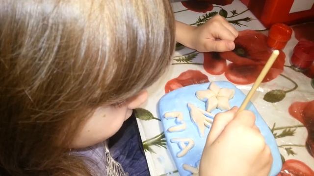 Поделка на 9 Мая День Победы в садик из соленого теста смотреть онлайн