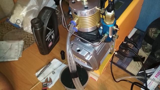 Компрессор ВД замена масла ч.1 смотреть онлайн