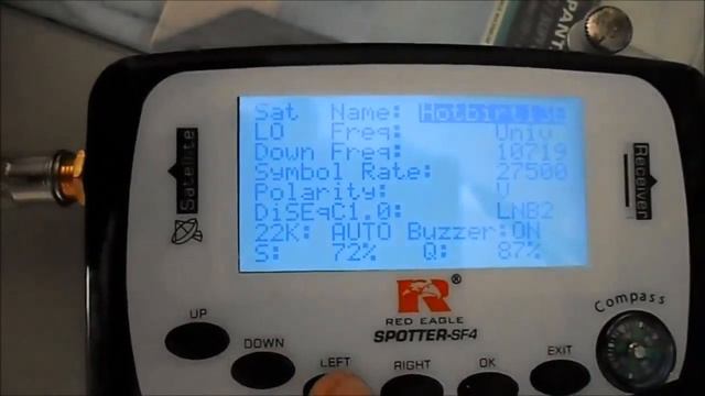 Opticum Satfinder SF 4 Review 720p HD
