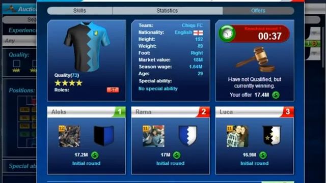 Best way to bid for a player in Top Eleven смотреть онлайн