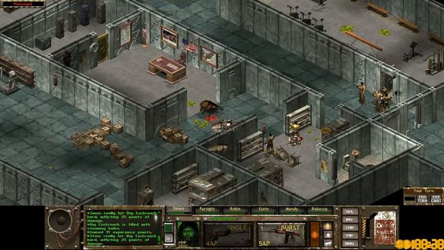 Fallout Tactics playthrough #20: Security Turrets смотреть онлайн
