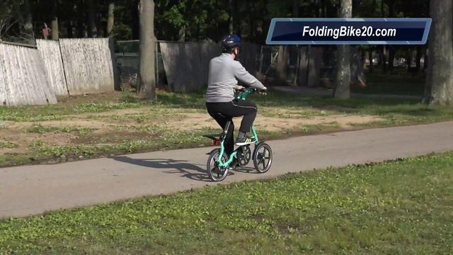 STRiDA LT Folding Bicycle Test Ride смотреть онлайн