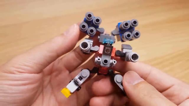 [LEGO Mini Robot Tutorial] Combiner Transformer Robot (transformer mech)/ミニレゴ合体ロボ/미니 레고 합체로봇 смотреть онлайн