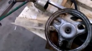 Бюджетный квадроцикл своими руками, Задняя ось.