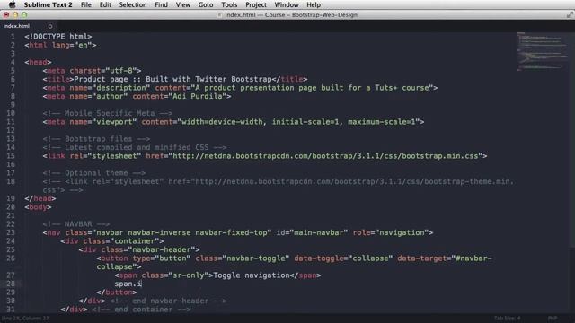 Bootstrap 3 for Web Design 6 1 Final Words смотреть онлайн