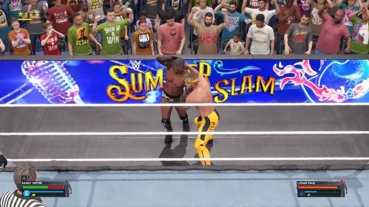 WWE2K23 Randy Orton vs Logan Paul смотреть онлайн