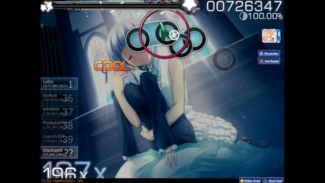 Osu! Miyamura Yuuko - It's Only the Fairy Tale [Hard] DT + HD SS смотреть онлайн