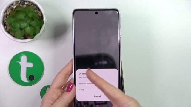 How to Scan QR Code in SAMSUNG Galaxy A73 смотреть онлайн