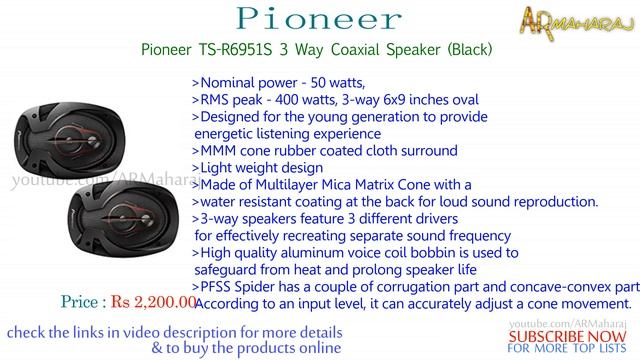 Top 7 Best Car Speakers in India with Price | Best Car Speakers for Bass and Sound quality смотреть онлайн