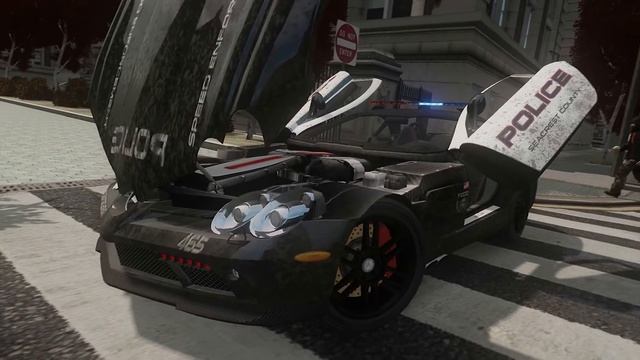 GTA IV EFLC. Mercedes-Benz McLaren 722 Cop [ELS+EPM]. Обзор. Геймплей. Оригинал смотреть онлайн