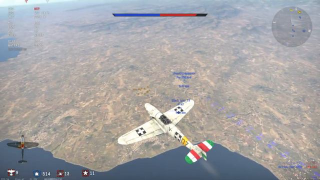 The 10th Battle Pass Aircraft (Bf 109 F 4 Hungarian) смотреть онлайн