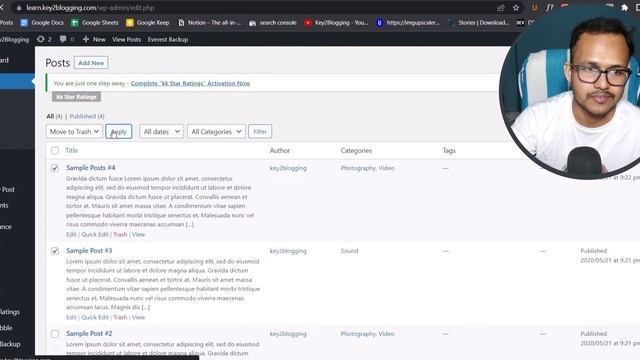 How to Use Bulk Action in WordPress (Hindi) смотреть онлайн