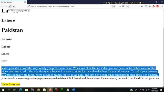 LEC 1 - LETS LEARN HOW - WEB DEVELOPMENT CONTENT FOR LEARNERS - FRONTEND, BACKEND смотреть онлайн