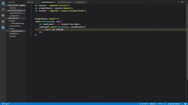 MongoDB with Mongo and Node смотреть онлайн