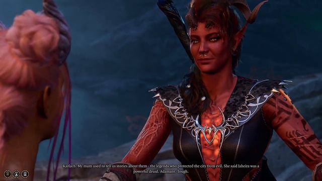 Baldur's Gate 3 - Karlach fangirling over Jaheira смотреть онлайн