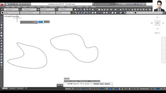 AutoCAD CLASS 24 - Ellipse Command and Spline command of AutoCAD - English Subtitle смотреть онлайн