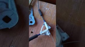 Замена тросса стеклоподёмника тойота королла церес