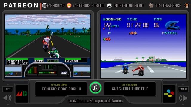 IS ROAD RASH ON SNES POSSIBLE ? смотреть онлайн