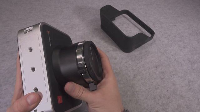 Blackmagic design cinema camera 2.5k RAW PL mount first look (retro unboxing) смотреть онлайн