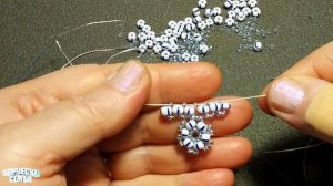 Украшения из бисера.  Beaded Necklace✔️КОЛЬЕ из бисера✔️ Украшение своими руками✔️ Пошаговый МК