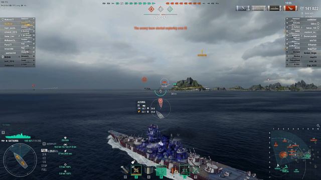 World of Warships | Satsuma | 4 KILLS | 327K Damage - Replay Gameplay смотреть онлайн
