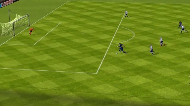 FIFA 13 iPhone/iPad - FC Barcelona vs. Aarhus GF смотреть онлайн