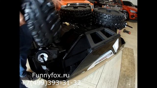 Детский электромобиль Buggy 4WD A707AA (двухместный) сборка смотреть онлайн